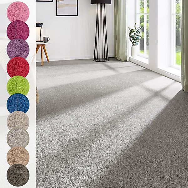 Andiamo Teppichboden »Ines, Kräuselvelours, Made in Netherlands«, rechtecki günstig online kaufen