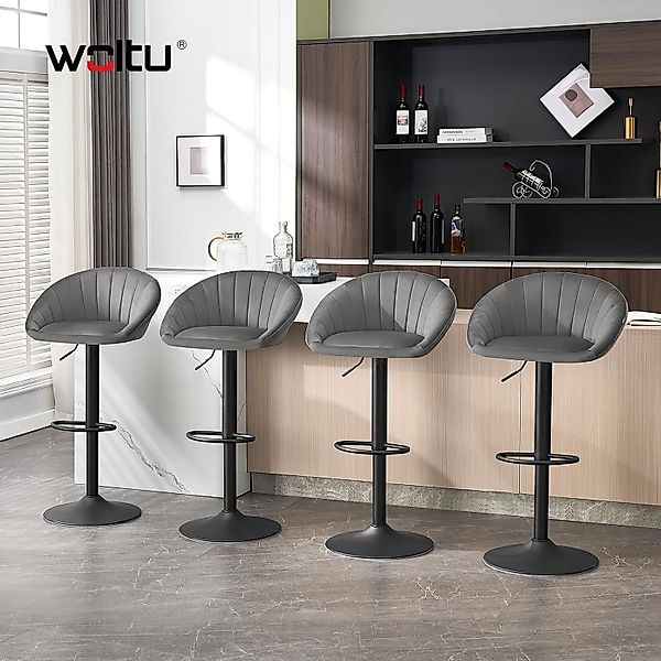 Woltu Barhocker (1 St), küchenhocker höhenverstellbar, günstig online kaufen