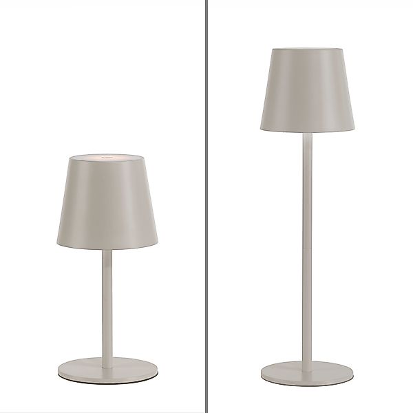 JUST LIGHT LED Tischleuchte »EURIA, 2er Set«, 1 flammig, Leuchtmittel LED-B günstig online kaufen