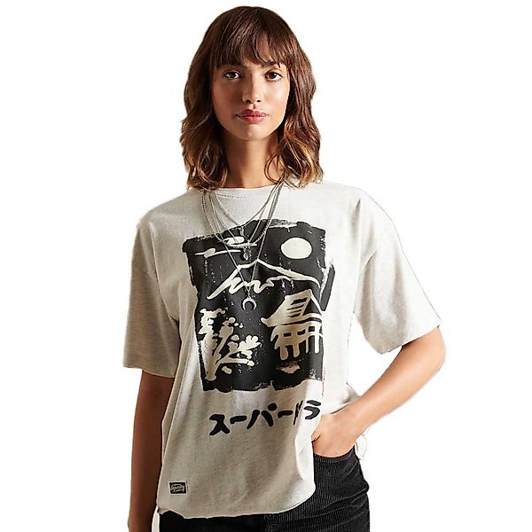 Superdry Vintage Embellished Boxy Kurzärmeliges T-shirt XL Honey Tiger günstig online kaufen