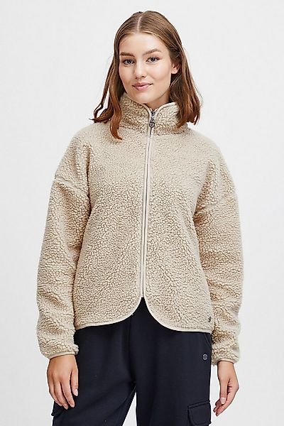 OXMO Plüschjacke OXTonje Kuschelige Teddyjacke mit Stehkragen günstig online kaufen