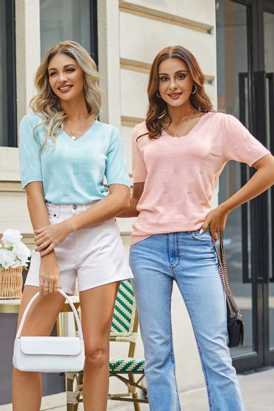 Arach&Cloz Strickpullover Arach&Cloz Damen Kuzrarm Pullover günstig online kaufen