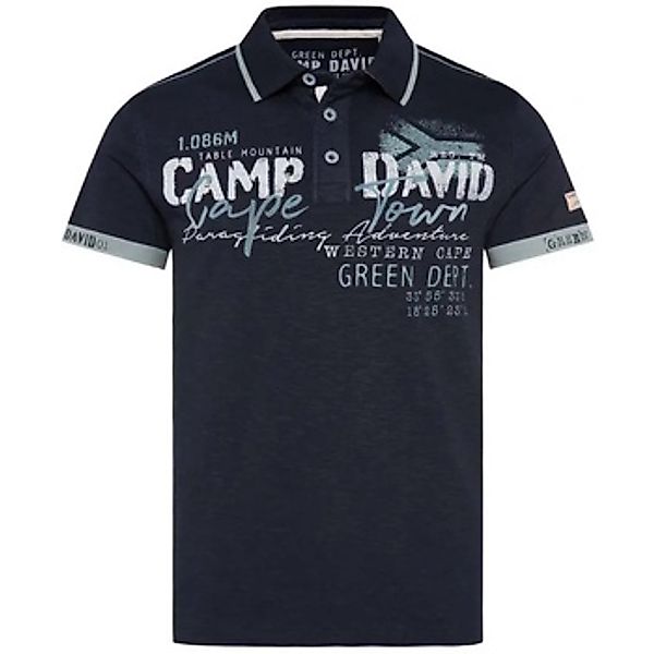 Camp David  T-Shirts & Poloshirts Poloshirt PARAGLIDING CAPE TOWN I Polo-Ku günstig online kaufen