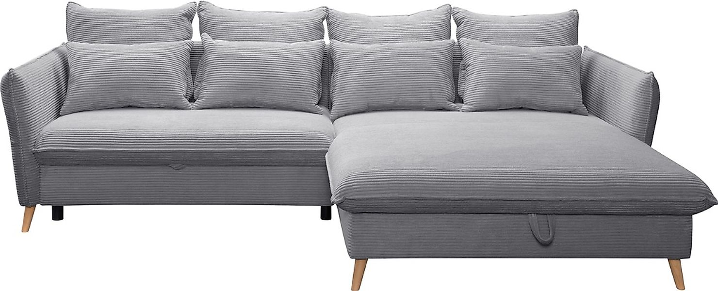 exxpo - sofa fashion Ecksofa "WALPY, elegant und modern, hoher Sitzkomfort, günstig online kaufen