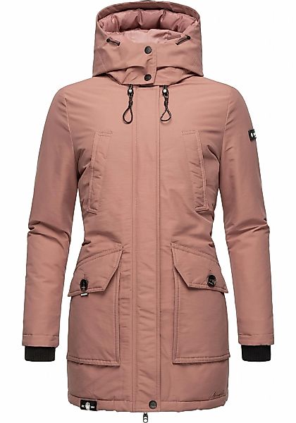 Navahoo Winterjacke "Blizzardstorm", mit Kapuze, Warm gefütterter Winterman günstig online kaufen