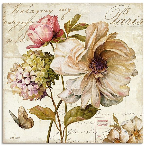 Artland Wandbild Blumen II, Blumen (1 günstig online kaufen