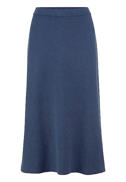 Hessnatur Strickrock Midi Regular aus reiner Bio-Baumwolle (1-tlg) günstig online kaufen