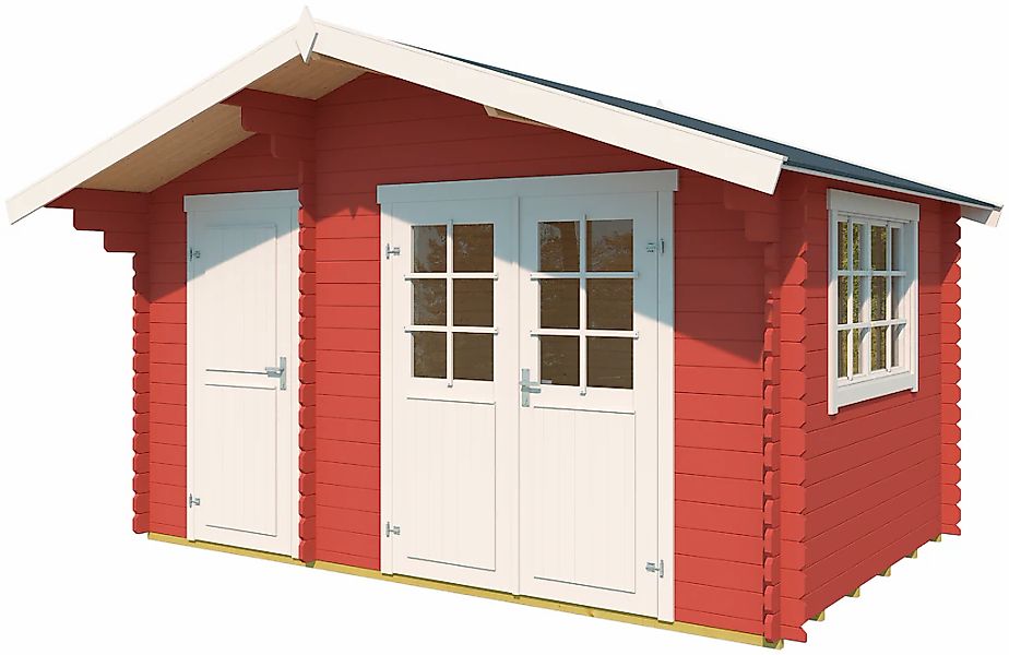 LASITA MAJA Gartenhaus "Keila 28" Blochbohlenhaus 28mm 2-Raum, Fundamentmas günstig online kaufen