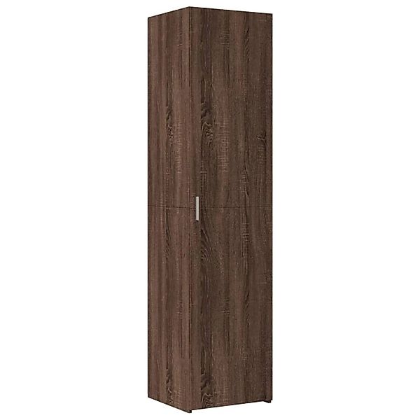 vidaXL Highboard Braun Eichen-Optik 45x42,5x185 cm Holzwerkstoff 3281412 günstig online kaufen