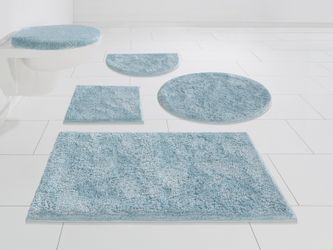 my home Badematte "Jos, Badvorleger, Badezimmer Teppich" Höhe 22 mm rutschh günstig online kaufen