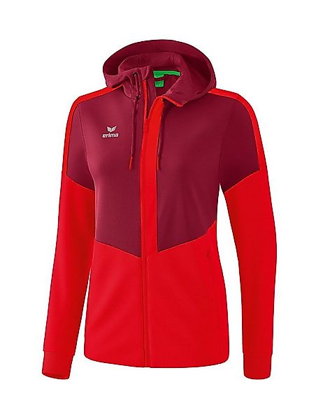 Erima Trainingsjacke Squad bordeaux/rot Damen günstig online kaufen
