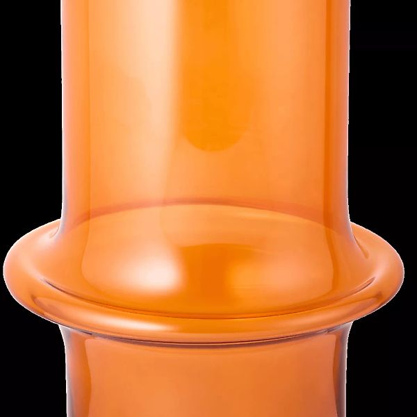 Urban Nature Culture Vase, recyceltes Glas in Paprikarot - MADE.com günstig online kaufen