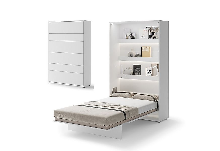 Compleo Schrankbett Vertical Wandklappbett Lenart Bed Concept, Ideal für kl günstig online kaufen