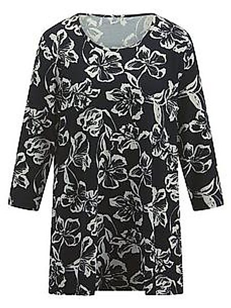 Rundhals-Shirt 3/4-Arm Emilia Lay schwarz günstig online kaufen