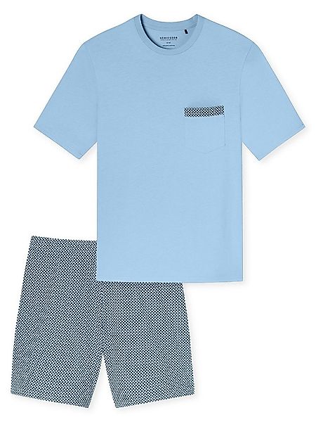 Schiesser Pyjama Comfort (2 tlg) schlafanzug schlafmode bequem günstig online kaufen