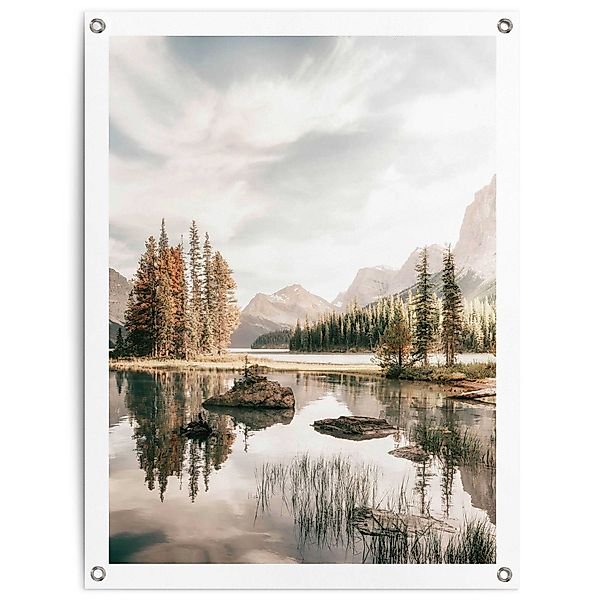 Reinders Poster "Bergsee", Outdoor für Garten oder Balkon günstig online kaufen