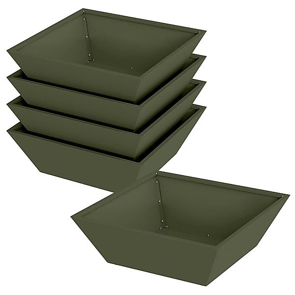vidaXL Blumentopf Garten Schüssel Pflanzer 5 günstig online kaufen