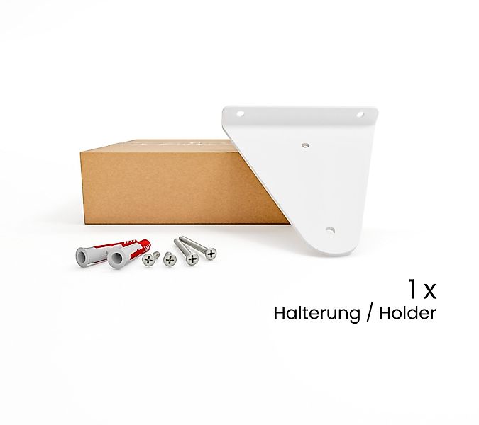 HEVVA Wandregalhalter Regalhalter 8/13/17 cm, STOLBERG, günstig online kaufen