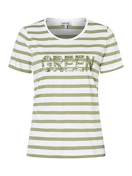 MORE&MORE Kurzarmshirt sportives Kurzarmshirt, gestreift günstig online kaufen