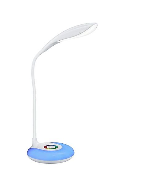 LED-Tischleuchte KRAIT 3 5W von REALITY Leuchten R52781242 Grau / Grün günstig online kaufen