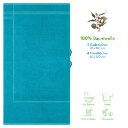 HAMMETEX Handtuch Set 6-teiliges Handtuch Set, günstig online kaufen