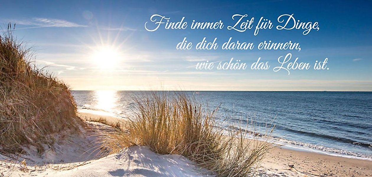 Bönninghoff Leinwandbild, Meer, Meer Bilder, Natur, Sonnenaufgang, Sonnenau günstig online kaufen