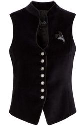 Hangowear Trachtenbluse Trachtenmieder - QALINA SAMT günstig online kaufen