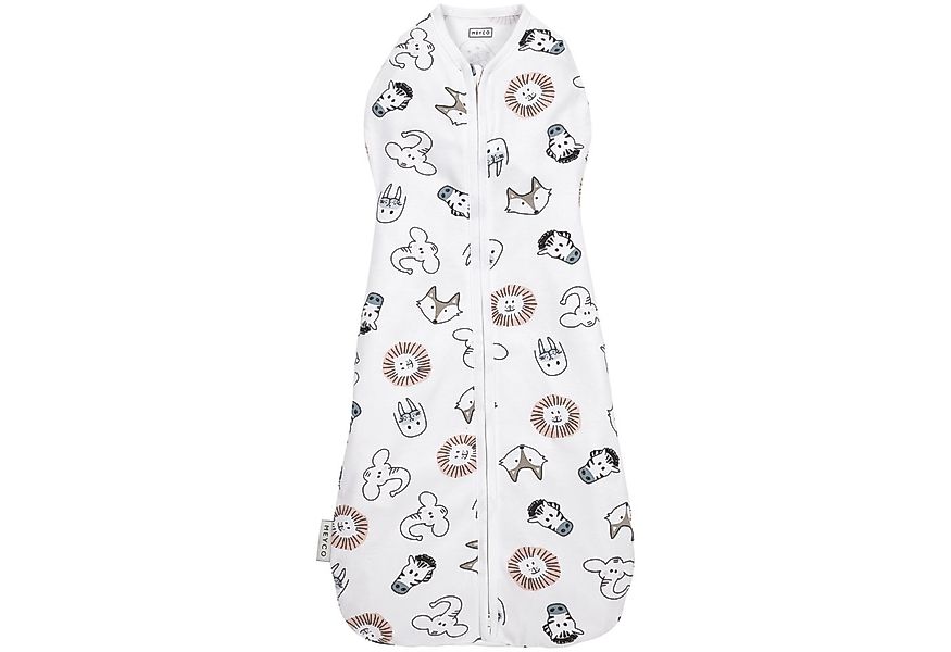 Meyco Baby Babyschlafsack Animal Multicolour (1 tlg), 70cm günstig online kaufen