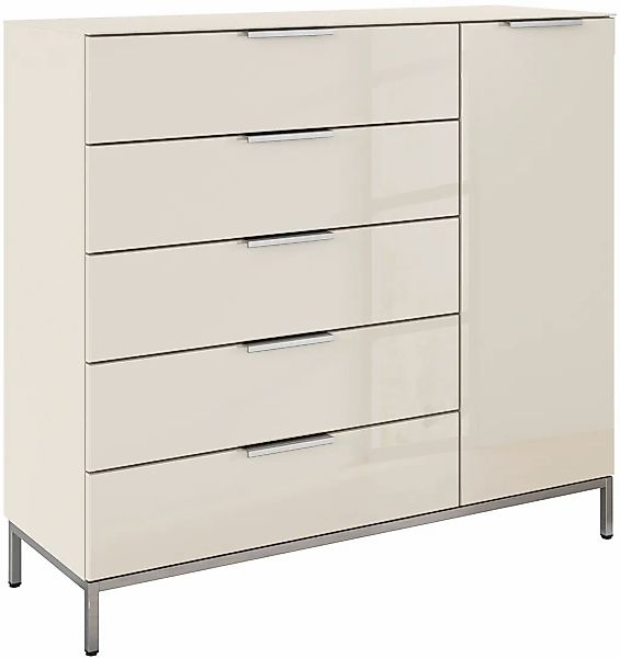 rauch Kombikommode "Kommode Türkommode Sideboard Kombikommode FLIPP mit Gla günstig online kaufen