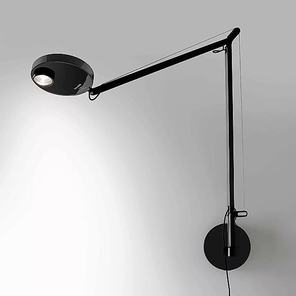 Artemide Demetra Wandlampe 2.700 K dimmbar schwarz günstig online kaufen