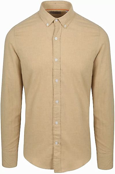 Suitable Hemd Flanel Beige - Größe L günstig online kaufen