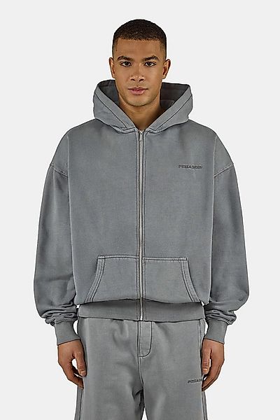 PEGADOR Kapuzensweatjacke Logo Oversized Sweat Jacket Baumwollmischung, ove günstig online kaufen