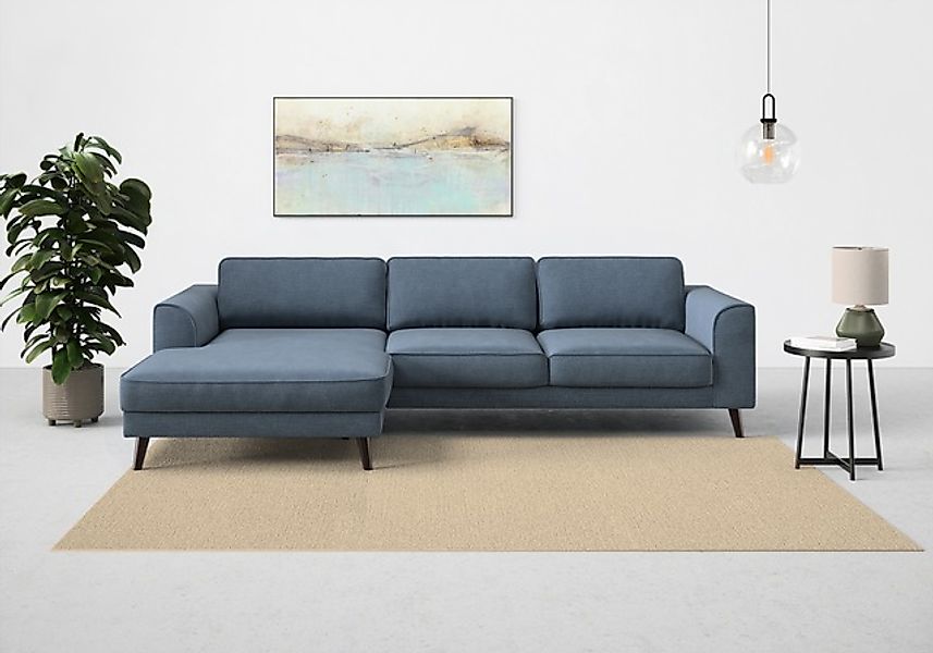 TRENDMANUFAKTUR Ecksofa »Lumber Jack, elegantes Designsofa, zeitlos modern, günstig online kaufen
