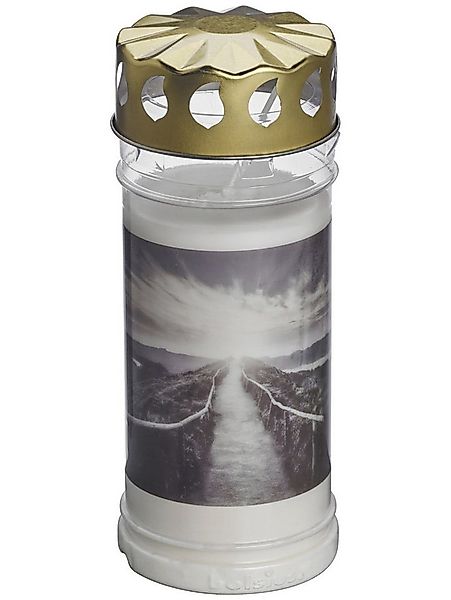 Bolsius Grabkerze Bolsius Dauerbrenner Nr. 5 Berg weiß, Höhe: 16,5 günstig online kaufen