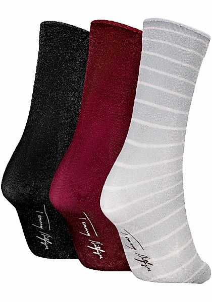 Tommy Hilfiger Socken, (2 Paar), mit elastischen Bündchen günstig online kaufen