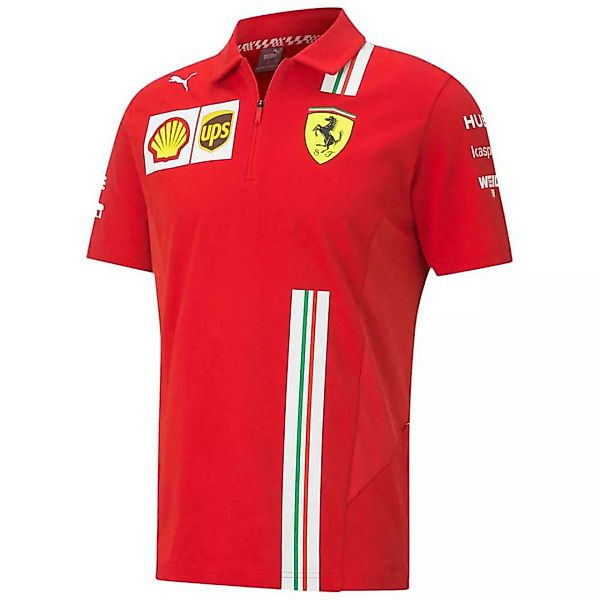 Puma Scuderia Ferrari Team Kurzarm-poloshirt 2XL Rosso Corsa günstig online kaufen