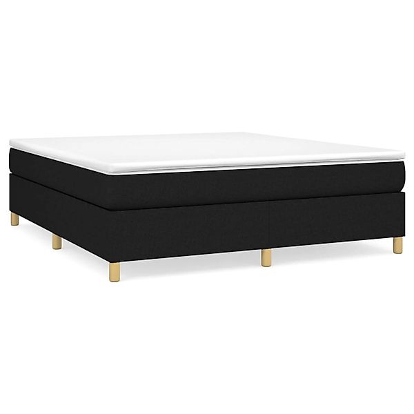 vidaXL Boxspringbett mit Matratze Dunkelgrau 180x200 cm Stoff1400150 günstig online kaufen