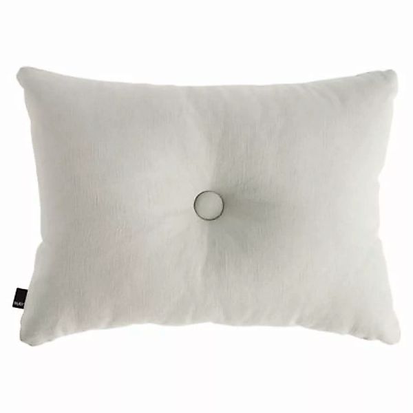 Kissen Dot Planar textil grau / 60 x 45 cm - Hay - Grau günstig online kaufen