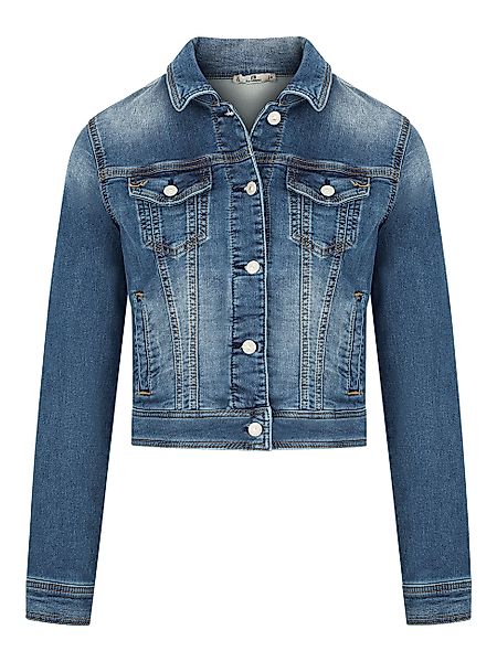 LTB Damen Jeansjacke Denim Jacket Destin - Slim Fit - Blau - Eternia Wash günstig online kaufen