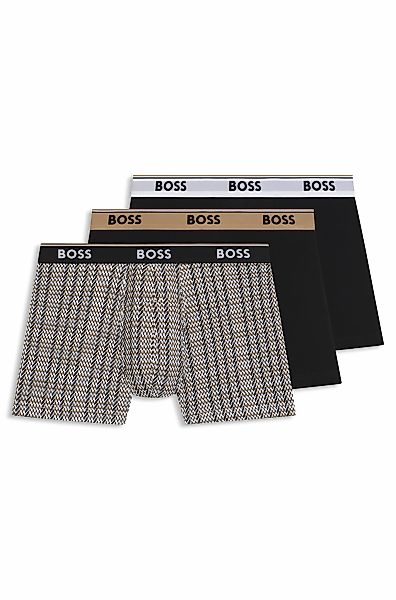 BOSS Boxershorts "BoxerBr 3P Power Des", (3 St.) günstig online kaufen