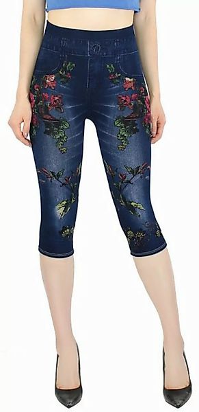 dy_mode 3/4-Leggings Damen Capri Jeggings High Waist Leggings 3/4 Sommerleg günstig online kaufen