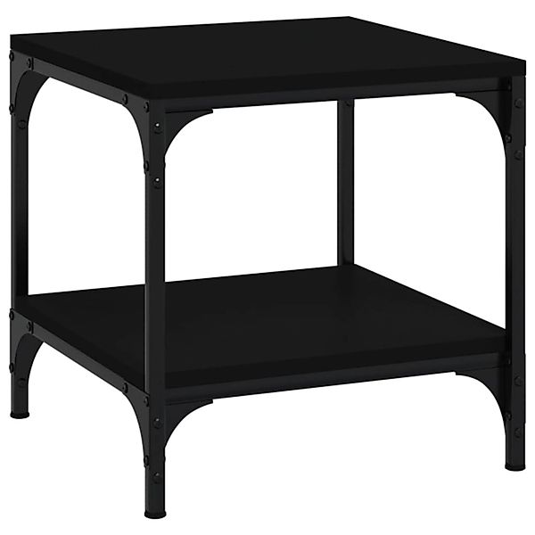 vidaXL Beistelltisch Schwarz 40x40x40 cm Holzwerkstoff Modell 2 günstig online kaufen