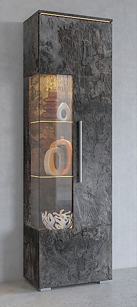 OTTO home Vitrine "India,Höhe 160cm stilvolle Glasvitrine mit verstellbare günstig online kaufen