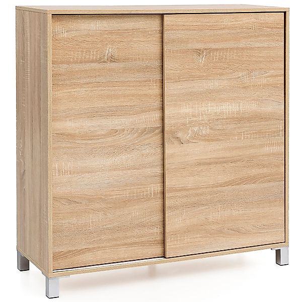 FINEBUY Schuhschrank SuVa13525_1 (Schuhschrank Holz Sonoma günstig online kaufen