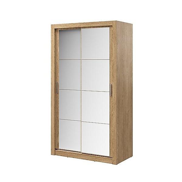 Compleo Schwebetürenschrank kleiner Schwebetürenschrank mit Spiegel, Breite günstig online kaufen