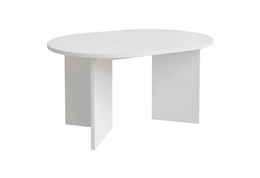Selsey Esstisch OVO, Ausziehtisch - rund, bis 190 cm erweiterbar günstig online kaufen