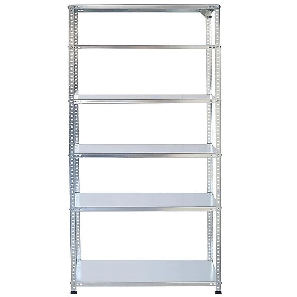 Ar Shelving Schraubregal Verzinkt 250 x 80 x 50 cm 6 Böden 100 kg günstig online kaufen