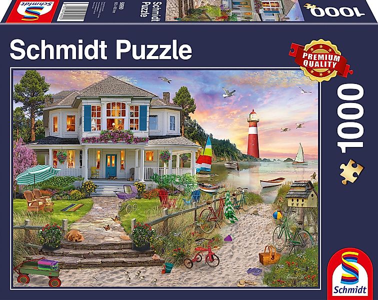 Schmidt Spiele Puzzle Das Strandhaus, 1000 günstig online kaufen