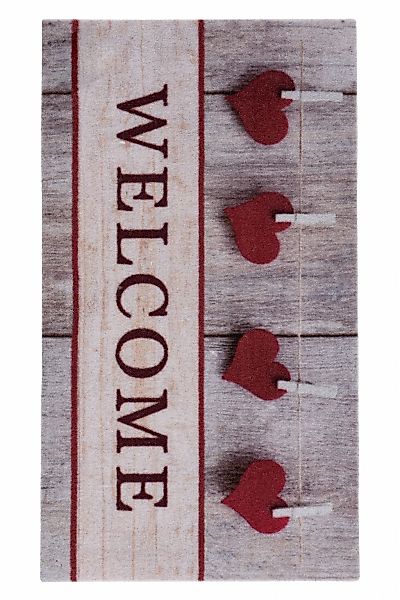 Kayoom Fußmatte "Cosy Entry 725" rechteckig 6 mm Höhe Türmatte, Schmutzfang günstig online kaufen