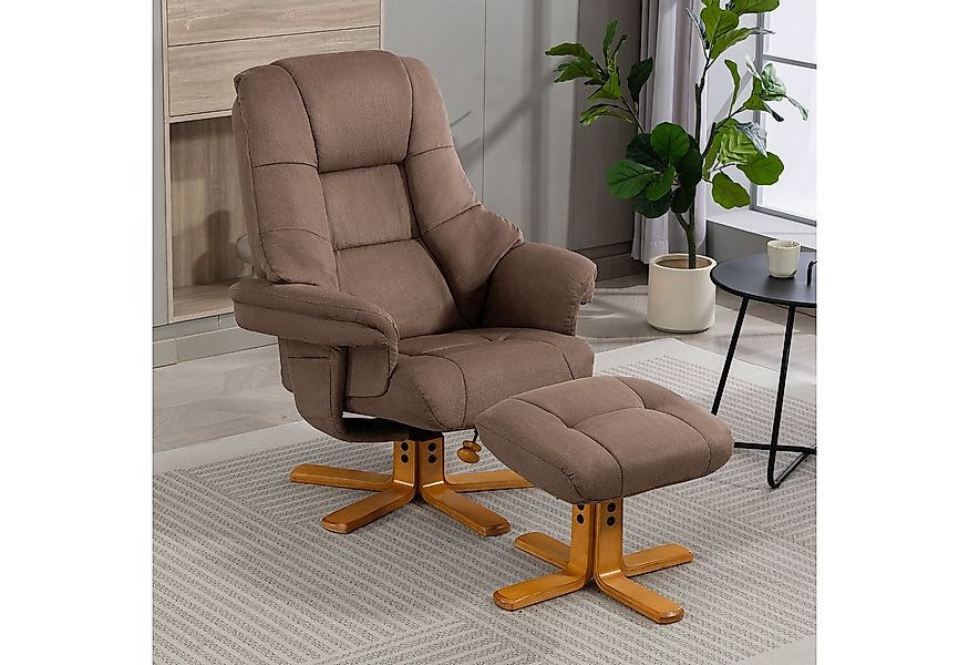 Duo Collection TV-Sessel Bordeaux, mit Hocker und Relaxfunktion, 360 Grad d günstig online kaufen